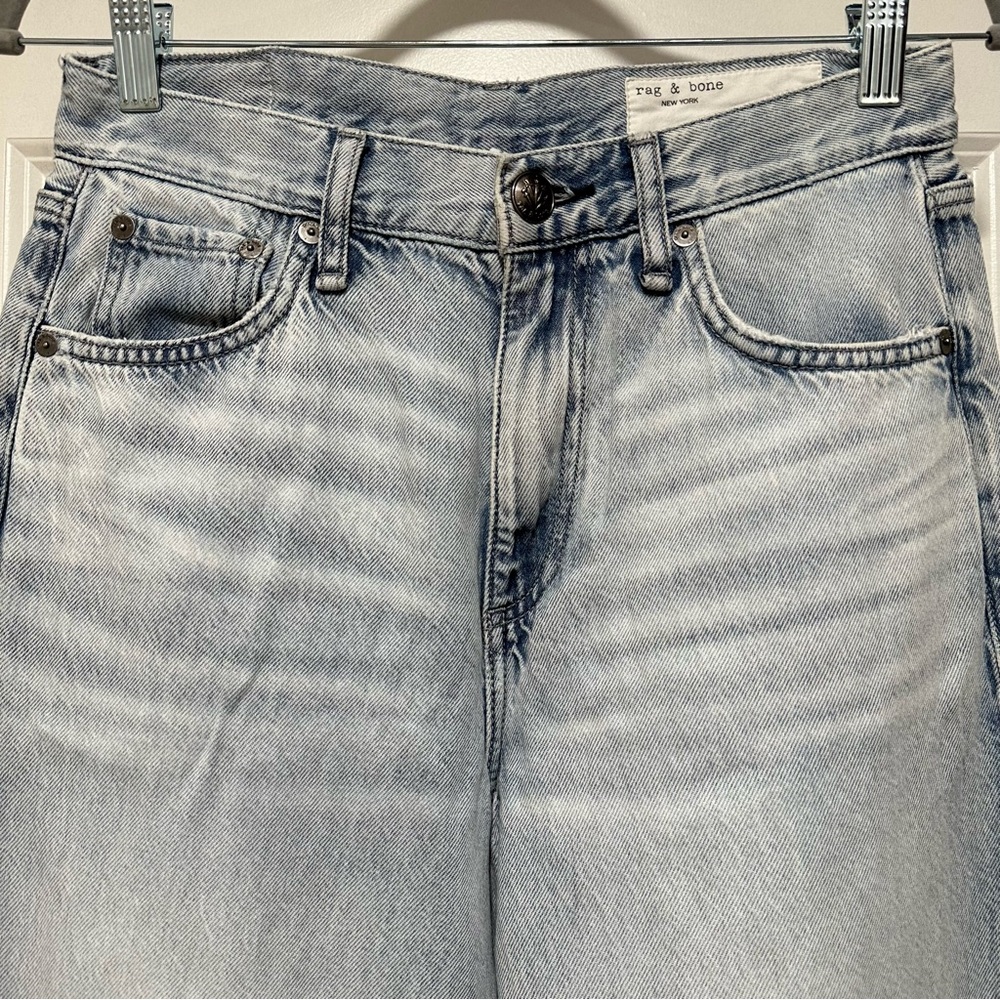 Rag & Bone Sofie Featherweight High Rise Wide Leg Women’s Jeans Size 26 - Picture 5 of 15